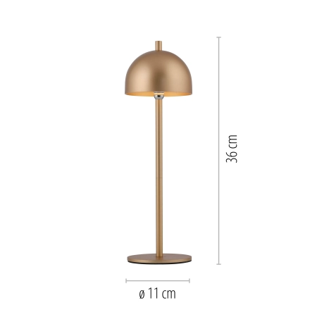Lampka przenośna zewnętrzna z ładowaniem USB BELLIS 19244-12 - Paul Neuhaus