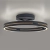 Lampa sufitowa na pilota PURE LOOP czarna 6552-18 - Paul Neuhaus