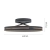 Lampa sufitowa na pilota PURE LOOP czarna 6552-18 - Paul Neuhaus
