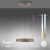 Lampa wisząca elektryczna z windą na pilota PURE E-CLIPSE metaliczny brąz 2560-34 - Paul Neuhaus