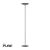 Lampa podłogowa designerska do salonu PURE MOON 594-15 - Paul Neuhaus