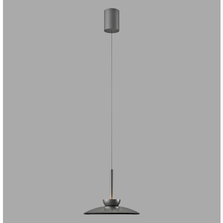 Lampa wisząca designerska comfort lift, ściemnialna PURE MOON 2191-15 - Paul Neuhaus