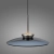 Lampa wisząca mega designerska na pilota z windą PURE E-MOON 2195-15 - Paul Neuhaus