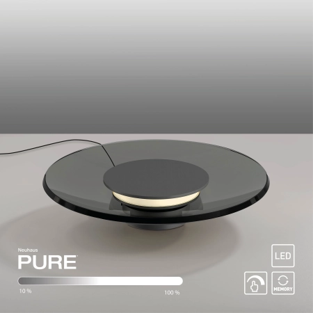 Lampa stołowa mega designerska LED PURE MOON 4594-15 - Paul Neuhaus
