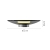 Lampa stołowa mega designerska LED PURE MOON 4594-15 - Paul Neuhaus