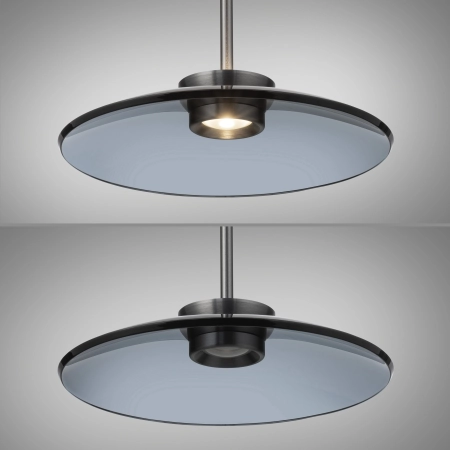 Lampa wisząca ściemnialna do salonu PURE MOON 2194-15 - Paul Neuhaus