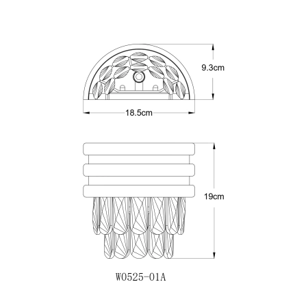 Kinkiet NAICA W0525-01A-V6B5 - Zuma Line