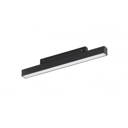 Lampa do szyn magnetycznych z przesłoną 12W 3000K 30cm czarna 10011 - Zuma Line