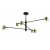 Lampa wisząca PEDRO PEN4104-6GD+BK - Zuma Line