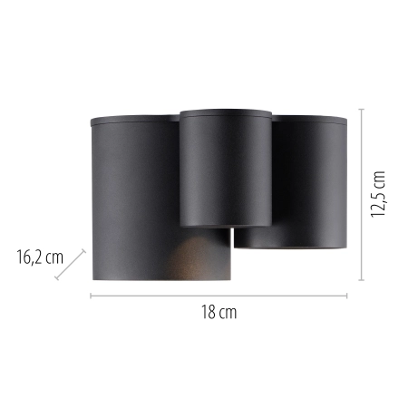 Lampa sufitowa punktowa współpracuje z ściemniaczem PURE POINT 6750-18 - Paul Neuhaus