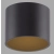 Lampa sufitowa czarna z funkcją DIM PURE POINT 6761-18 - Paul Neuhaus
