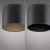 Lampa sufitowa czarna z funkcją DIM PURE POINT 6761-18 - Paul Neuhaus