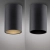 Lampa sufitowa czarna z funkcją DIM PURE POINT 6749-18 - Paul Neuhaus