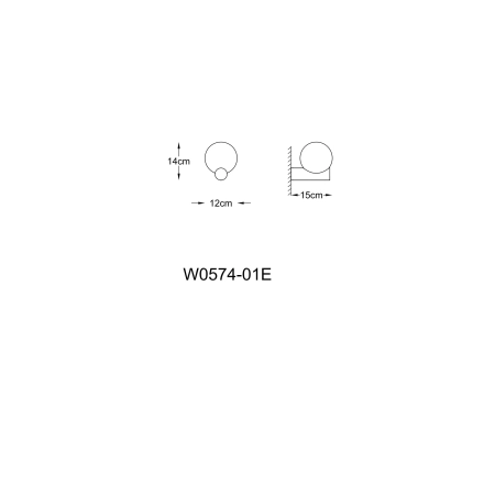 Kinkiet FORES W0574-01E-V6AA - Zuma Line