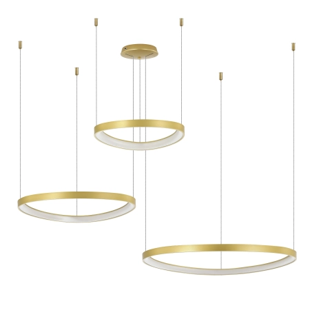 Lampa wisząca LIRIA złota MS756090 - Zuma Line