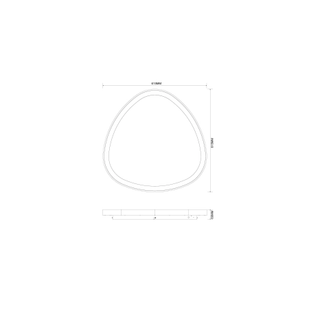 Lampa sufitowa LIRIA złota MS756160 - Zuma Line