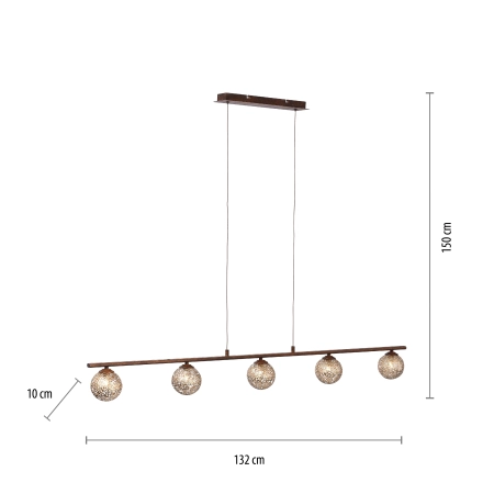 Lampa wisząca GRETA 2040-48 - Paul Neuhaus