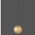 Lampa wisząca GRETA rdzawy/złoty 2420-48 - Paul Neuhaus