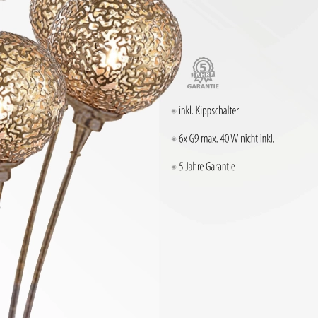 Lampa podłogowa GRETA 398-48 - Paul Neuhaus
