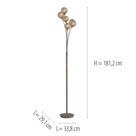Lampa podłogowa GRETA 398-48 - Paul Neuhaus