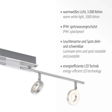 Lampa sufitowa SILEDA 6786-96 - Paul Neuhaus