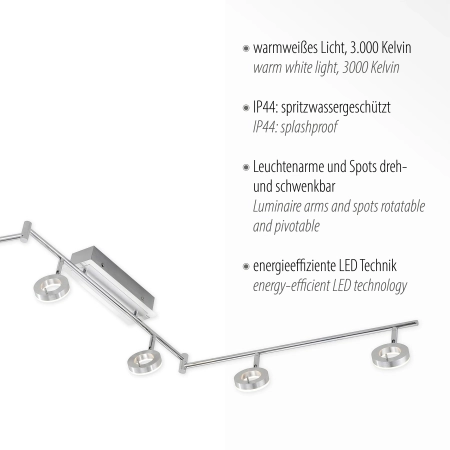 Lampa sufitowa SILEDA 6787-96 - Paul Neuhaus