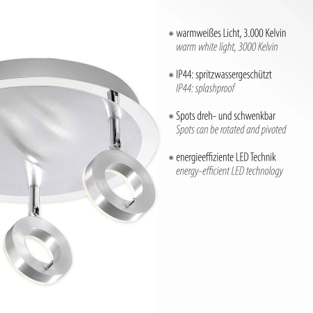 Lampa sufitowa SILEDA 6788-96 - Paul Neuhaus