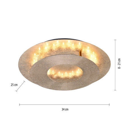 Lampa sufitowa NEVIS 9011-12 - Paul Neuhaus
