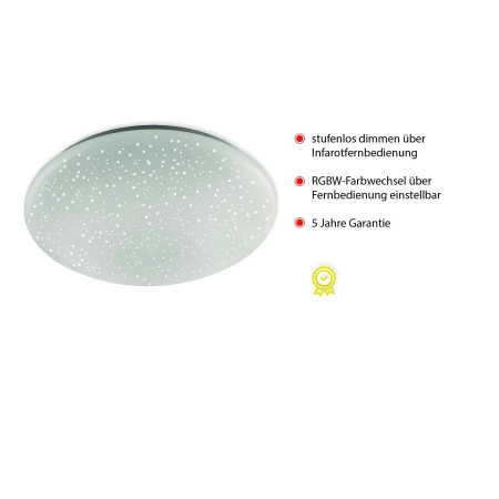 Lampa sufitowa na pilota SKYLER 14242-16 - Paul Neuhaus