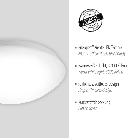 Lampa sufitowa ANDREA-LED 14243-16 - Paul Neuhaus