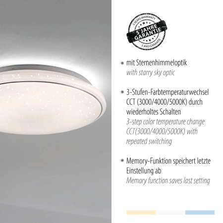 Lampa sufitowa JUPITER 14364-16 - Paul Neuhaus