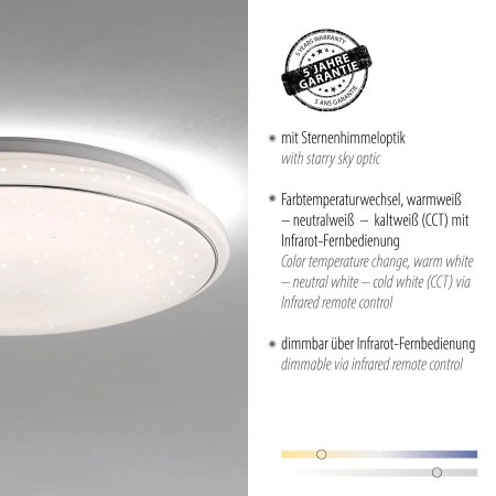 Lampa sufitowa JUPITER 14366-16 - Paul Neuhaus