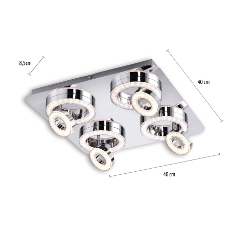Lampa sufitowa TIM 14522-17 - Paul Neuhaus