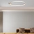 Lampa sufitowa biała okręg LED CIRCLE LA0771 - Zuma Line
