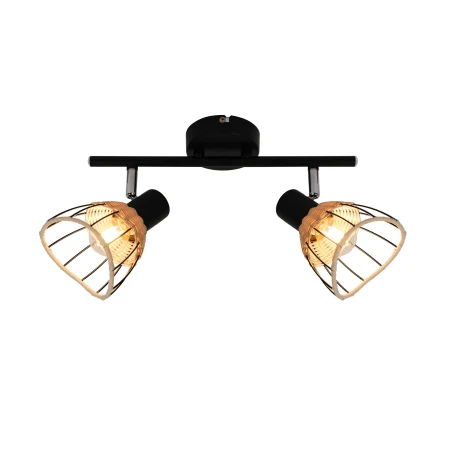 Lampa drewniana sufitowa GENT P20084-2TU - Zuma Line - W