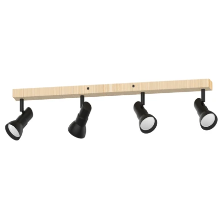 Lampa drewniana sufitowa TRIEST JP01A-SP-04AS-BWD.373 - Zuma Line - W