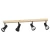 Lampa drewniana sufitowa TRIEST JP01A-SP-04AS-BWD.373 - Zuma Line - W
