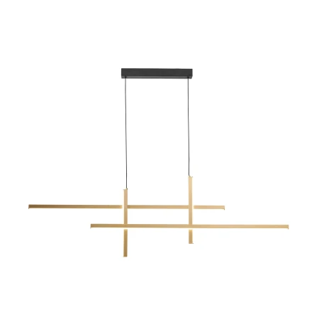 Lampa wisząca EDGE 22008P-BK/GD - Zuma Line