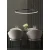 Lampa wisząca HORIK CZARNA/BLACK PEN89424-90BK - Zuma Line