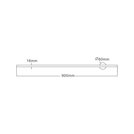 Kinkiet TROY CZARNY/BLACK W90477-90BK - Zuma Line