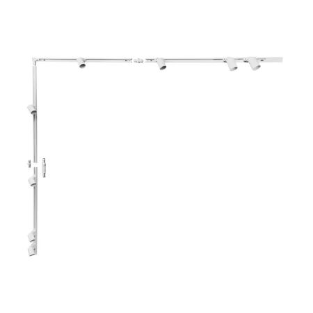 Zestaw szynowy 1F WHITE 4M reflektor x8 3045 - Zuma Line