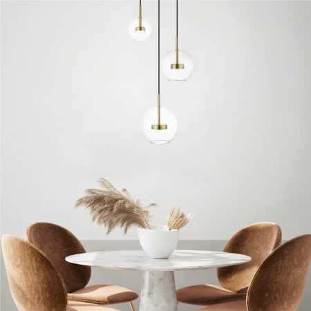 Lampa wisząca ENCELADUS ZŁOTA/GOLD P0428-03L-L4AC - Zuma Line