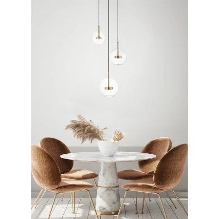 Lampa wisząca ENCELADUS ZŁOTA/GOLD P0428-03L-L4AC - Zuma Line