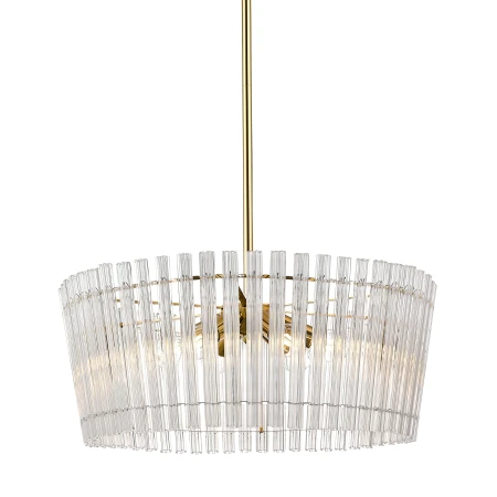 Lampa wisząca BACH CZARNO-ZŁOTA/BLACK-GOLD P0547-06H-F9AC - Zuma Line