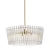 Lampa wisząca BACH CZARNO-ZŁOTA/BLACK-GOLD P0547-06H-F9AC - Zuma Line