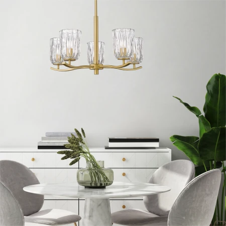 Lampa wisząca TAZZA ZŁOTA/GOLD P0590-05B-V7AC - Zuma Line