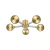 Lampa sufitowa MIDA ZŁOTA/GOLD C0583-05C-2GHF - Zuma Line
