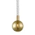 Lampa wisząca MIDA ZŁOTA/GOLD P0583-01A-2GHF - Zuma Line