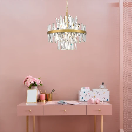 Lampa wisząca CONSTANTINOPLE ZŁOTA/GOLD P0567-08C-7GAC - Zuma Line