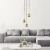 Lampa wisząca MIDA ZŁOTA/GOLD P0583-03B-2GHF - Zuma Line